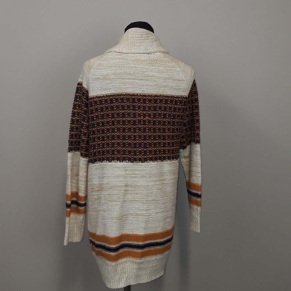 Love Marks Open Front Color Block Cardigan - image 4